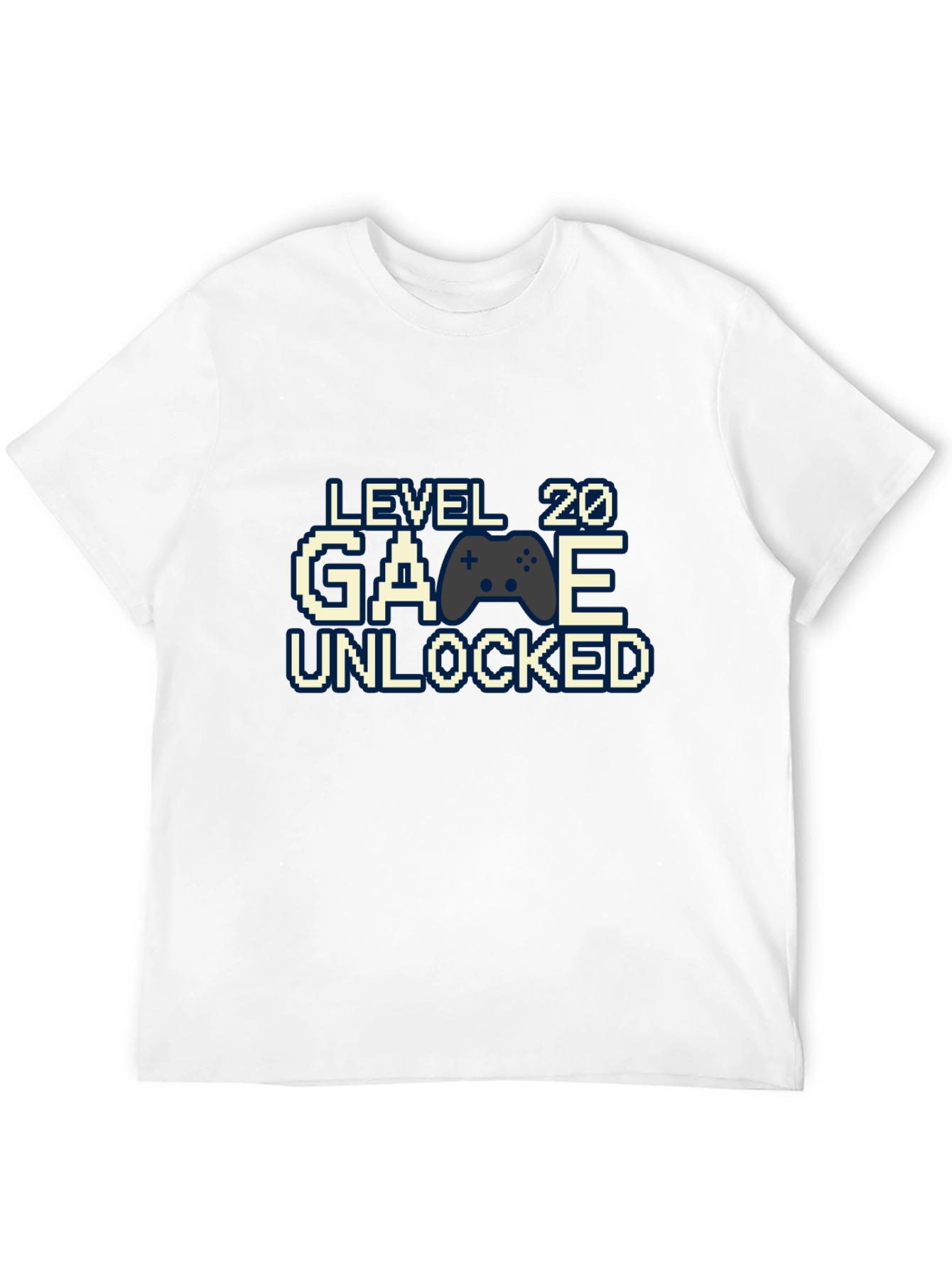 Level 20 Unlocked Gamer T-Shirt - Birthday Gift - 12