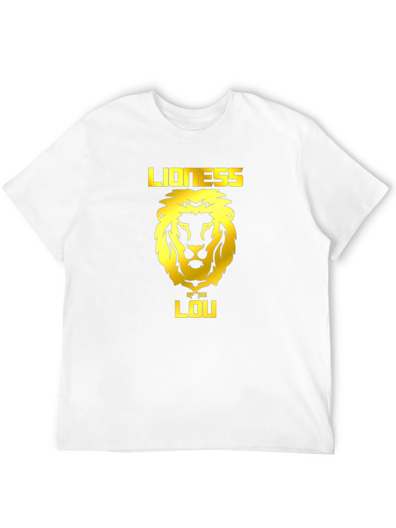 Black Lioness of the Lou Black T-Shirt - Graphic Tee view 12