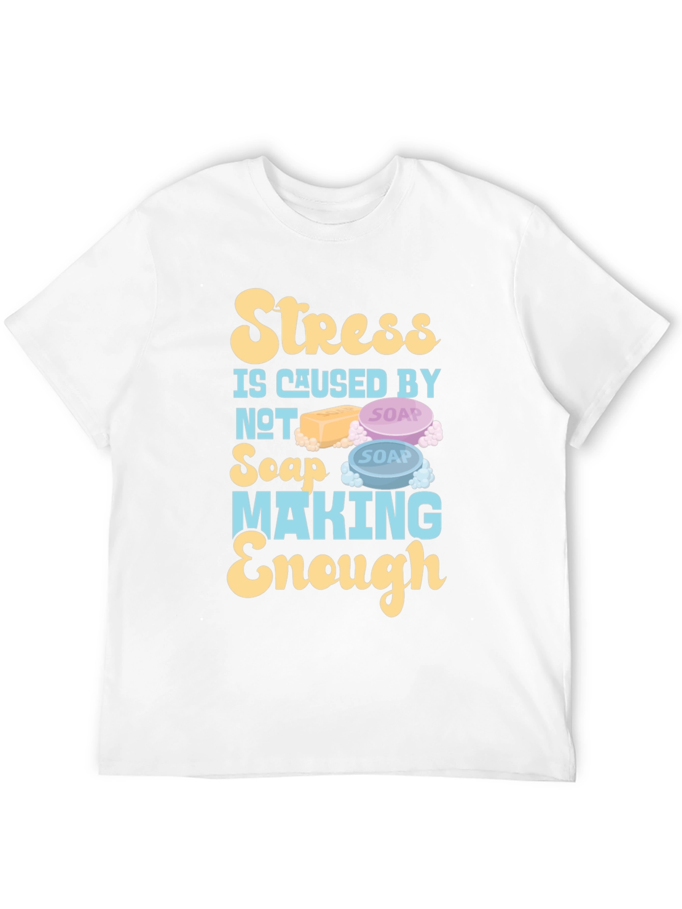 Black Soap Making T-Shirt Stress Relief Funny Gift Tee view 12