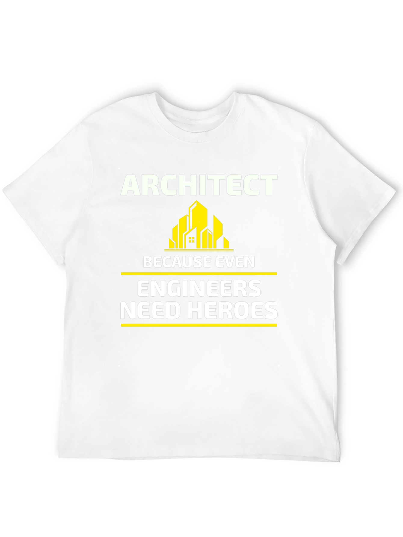 Black Architect Hero T-Shirt - Engineer Appreciation view 12