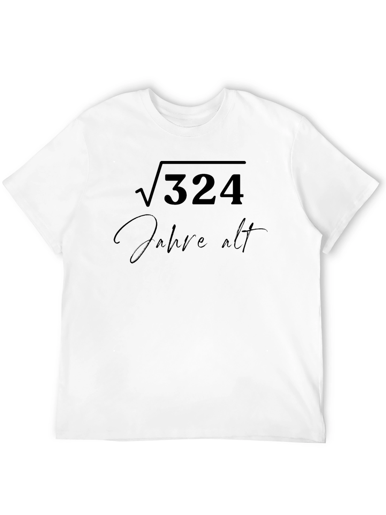 Black Funny 18th Birthday T-Shirt √324 Jahre Alt Eighteen Year Old view 12