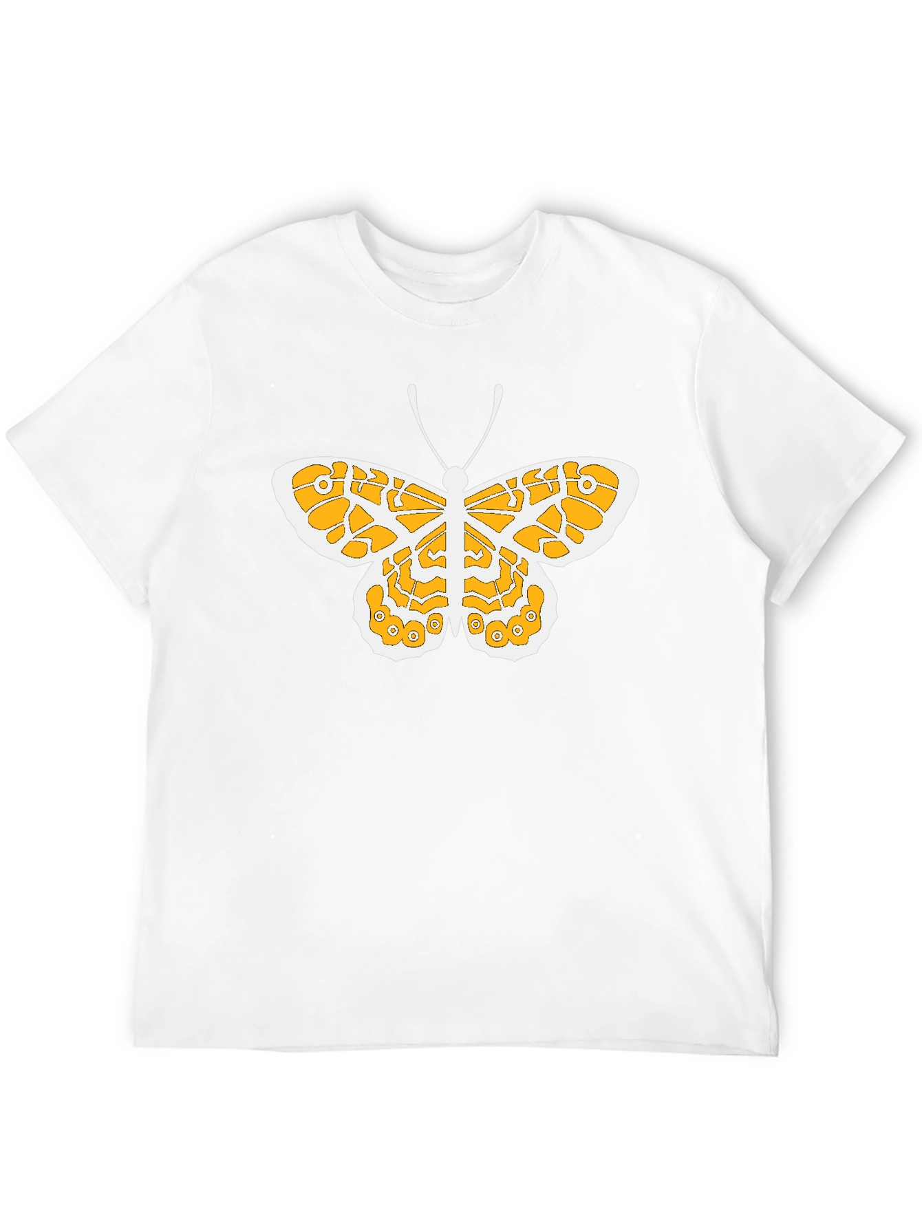 Black Butterfly Graphic Tee - Stylish Men's Black T-Shirt view 12