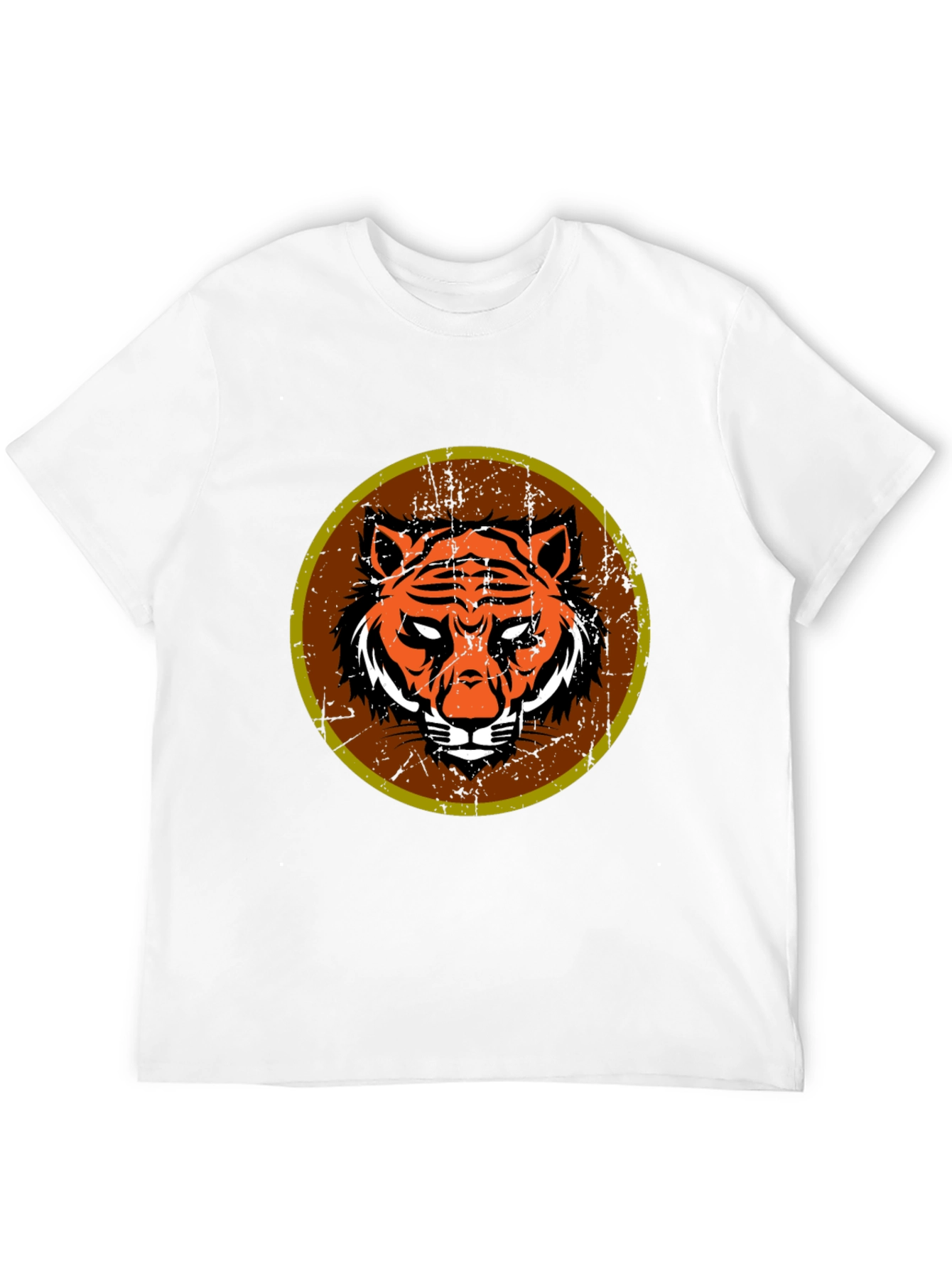 Black Tiger Graphic Tee - Men's Black T-Shirt view 12