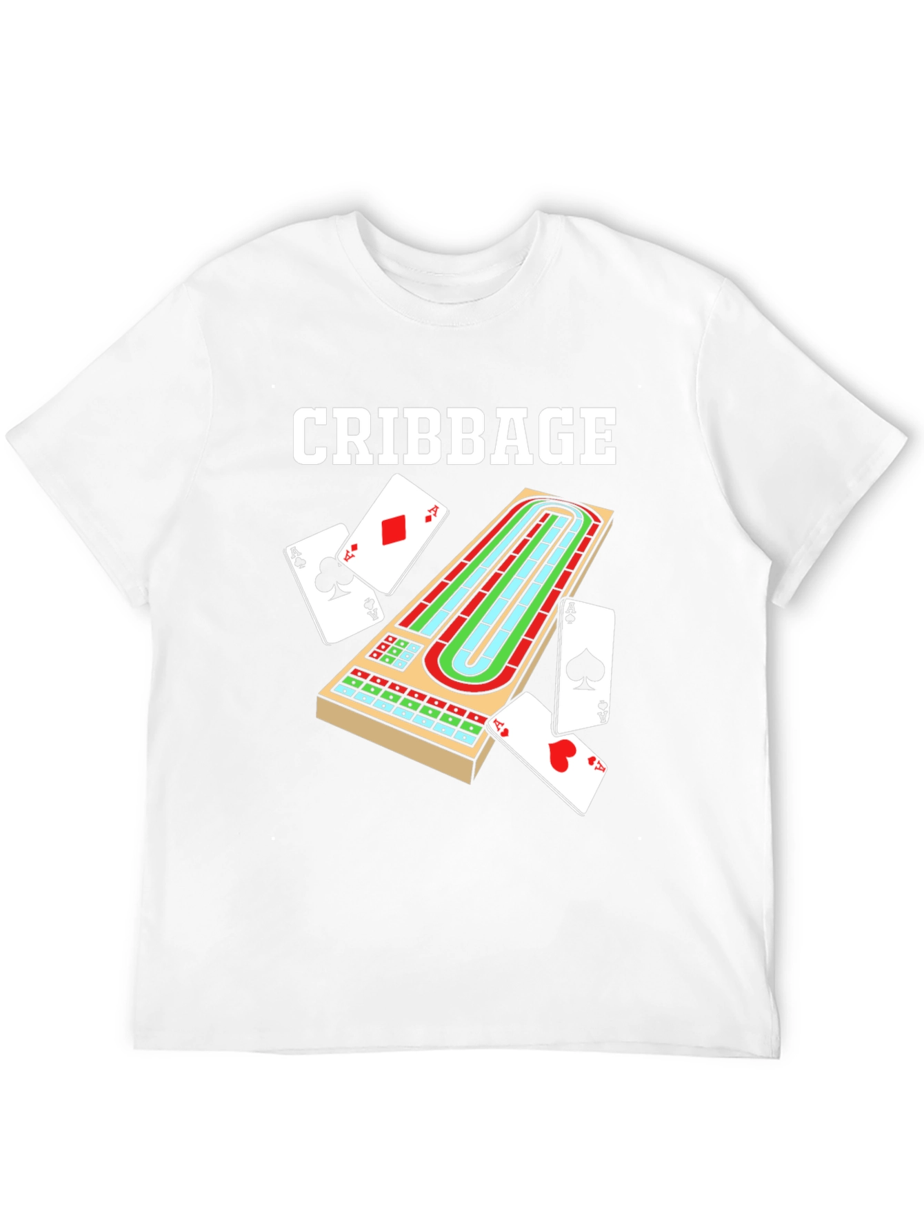 Black Cribbage Board T-Shirt Game Night Apparel view 12