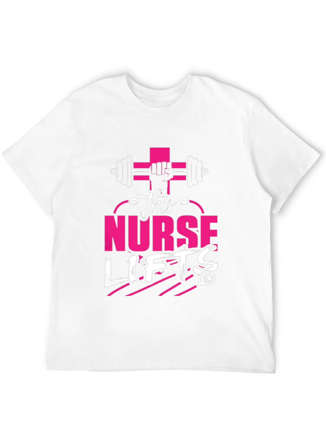 Black This Nurse Lifts T-Shirt: Fitness Apparel view 12
