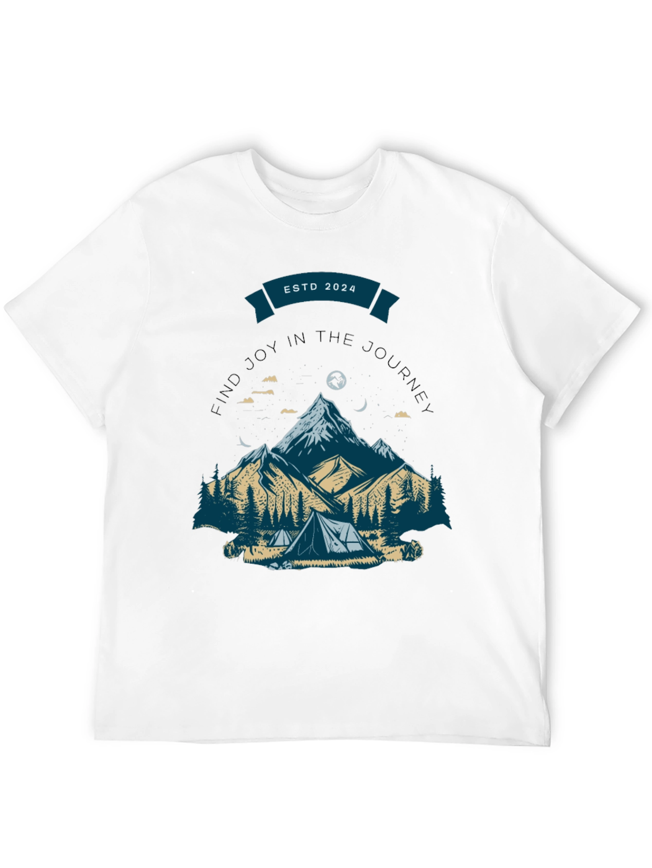 Black Mountain Adventure T-Shirt - Find Joy in the Journey view 12
