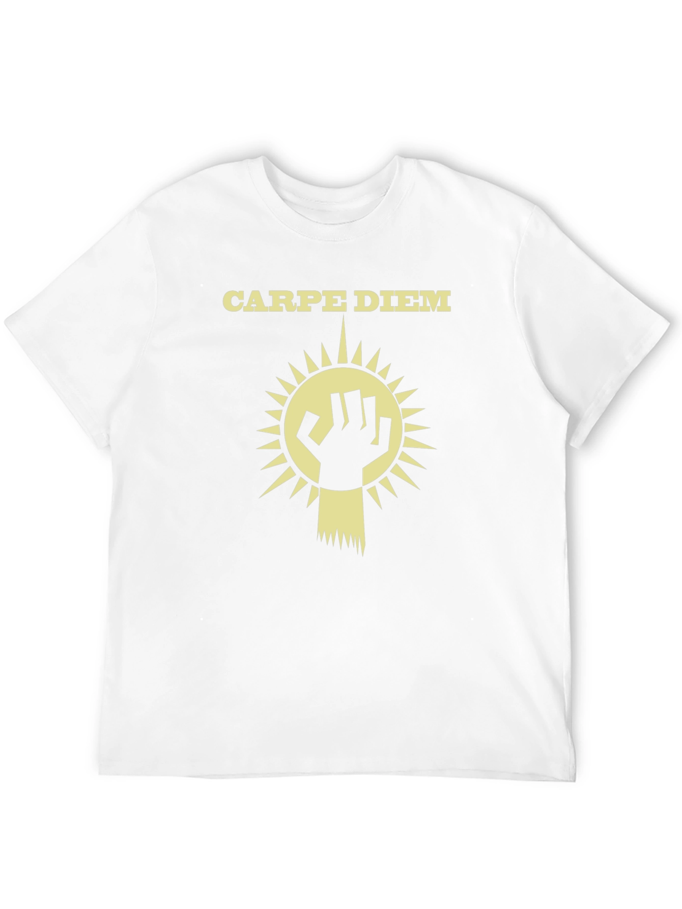 Black Carpe Diem Graphic Tee - Seize the Day! view 12