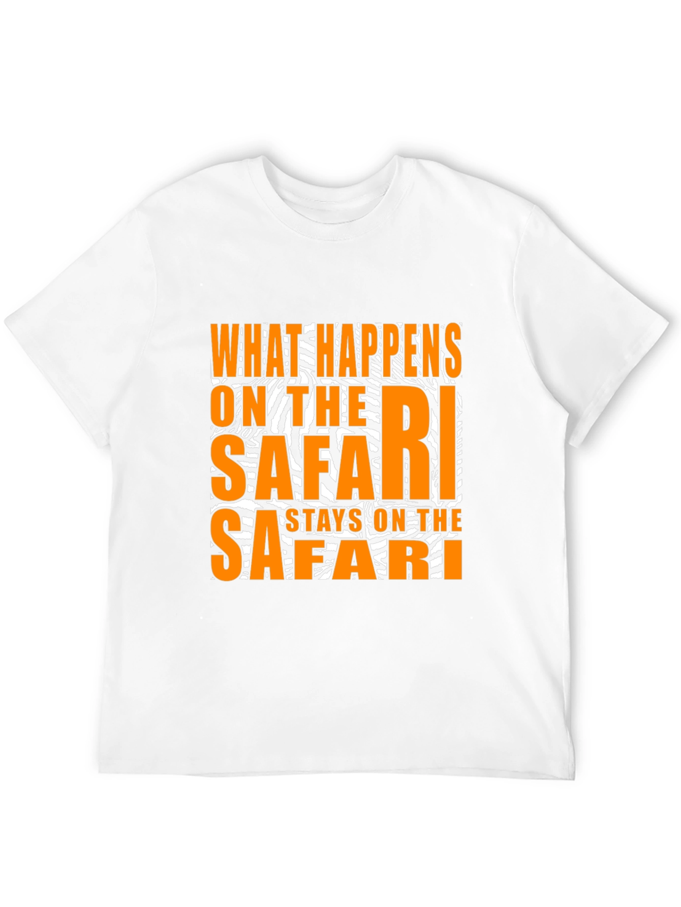 Black Safari T-Shirt: What Happens on Safari Stays... view 12