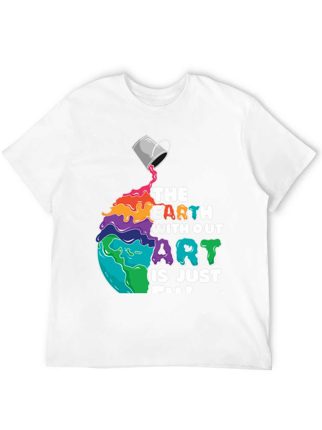 Black Art Lover T-Shirt: The Earth Without Art is Just Eh! view 12