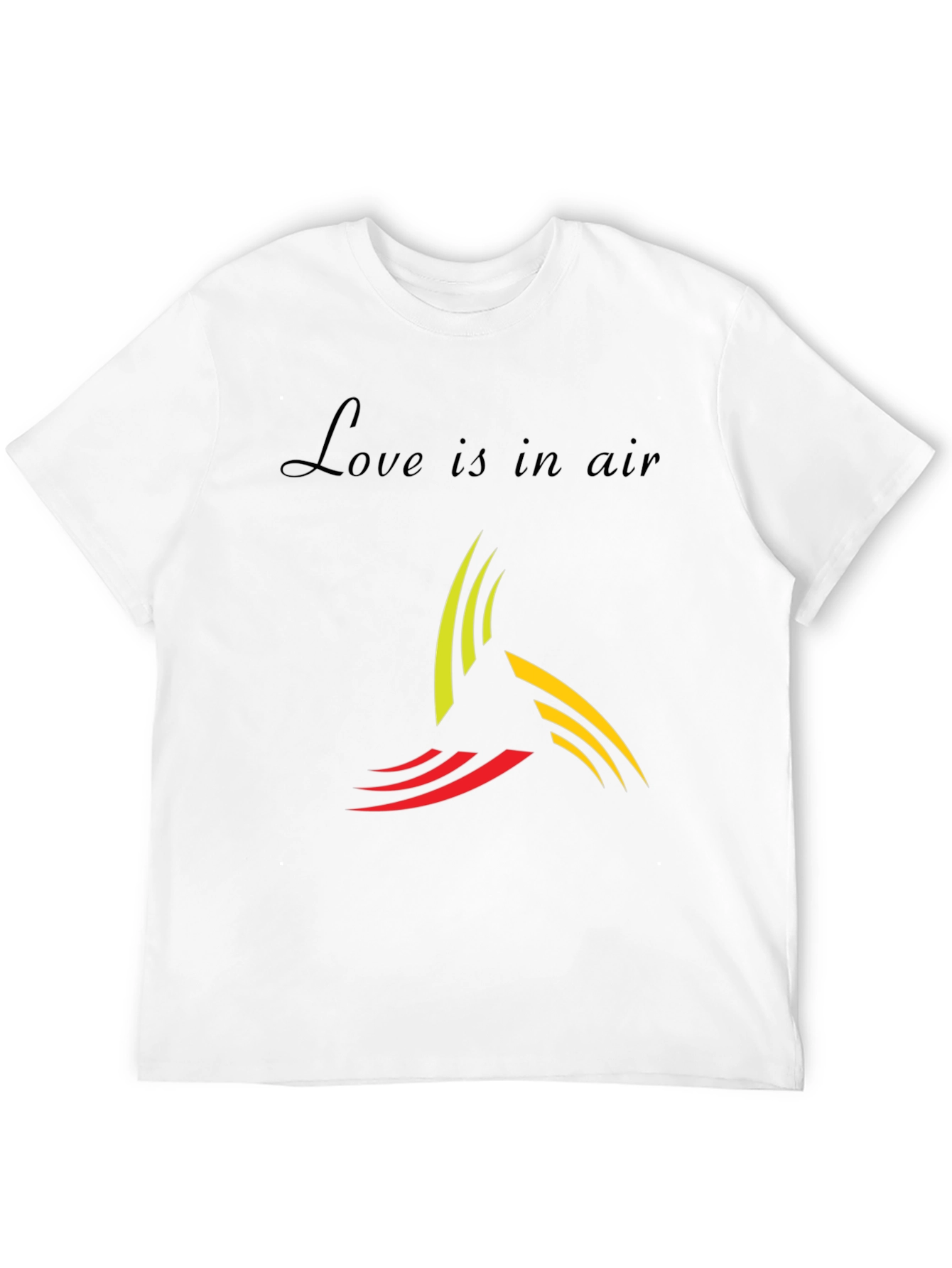 Black Love is in Air Graphic T-Shirt view 12