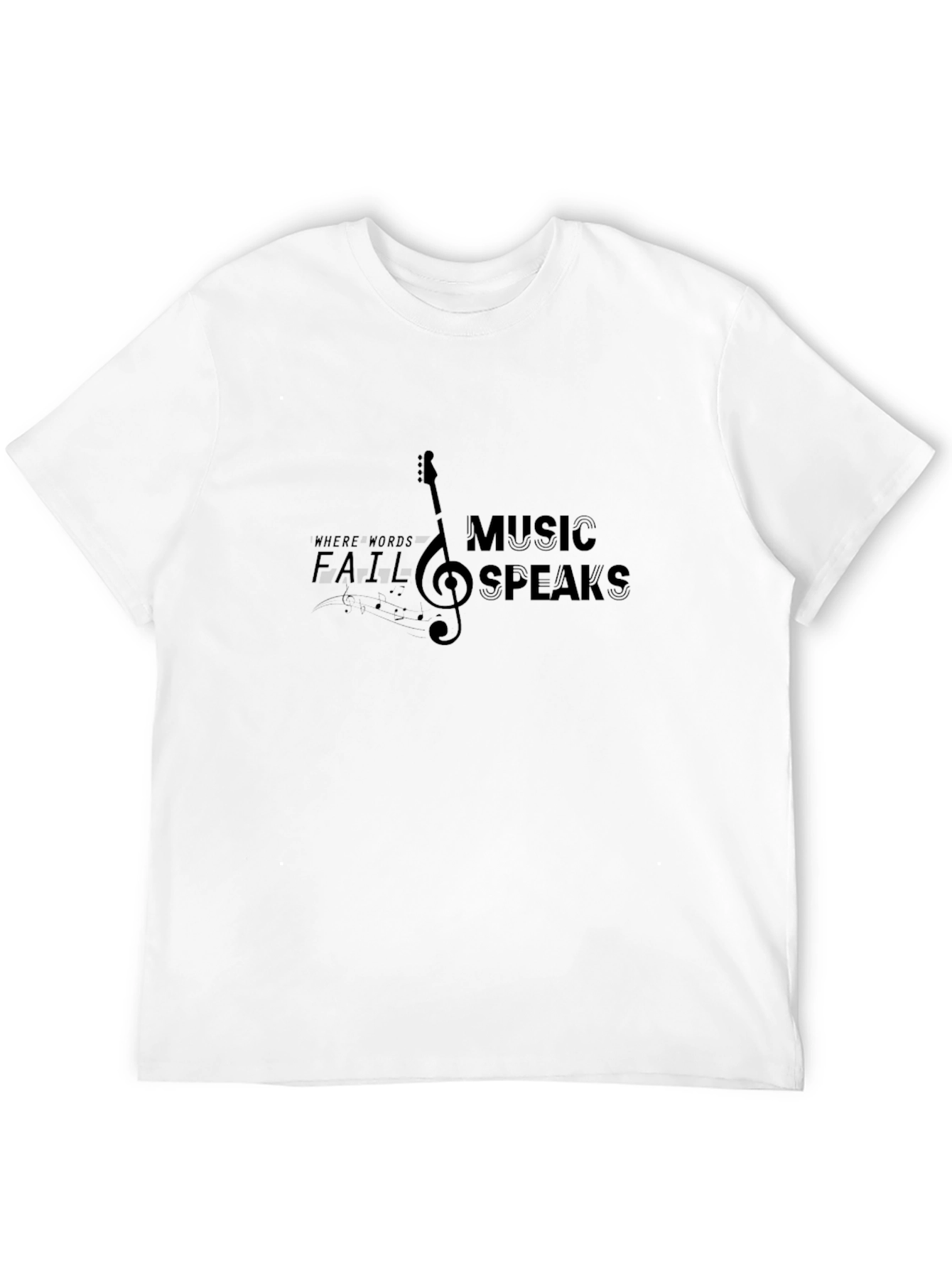 Black Music Speaks Graphic Tee view 12