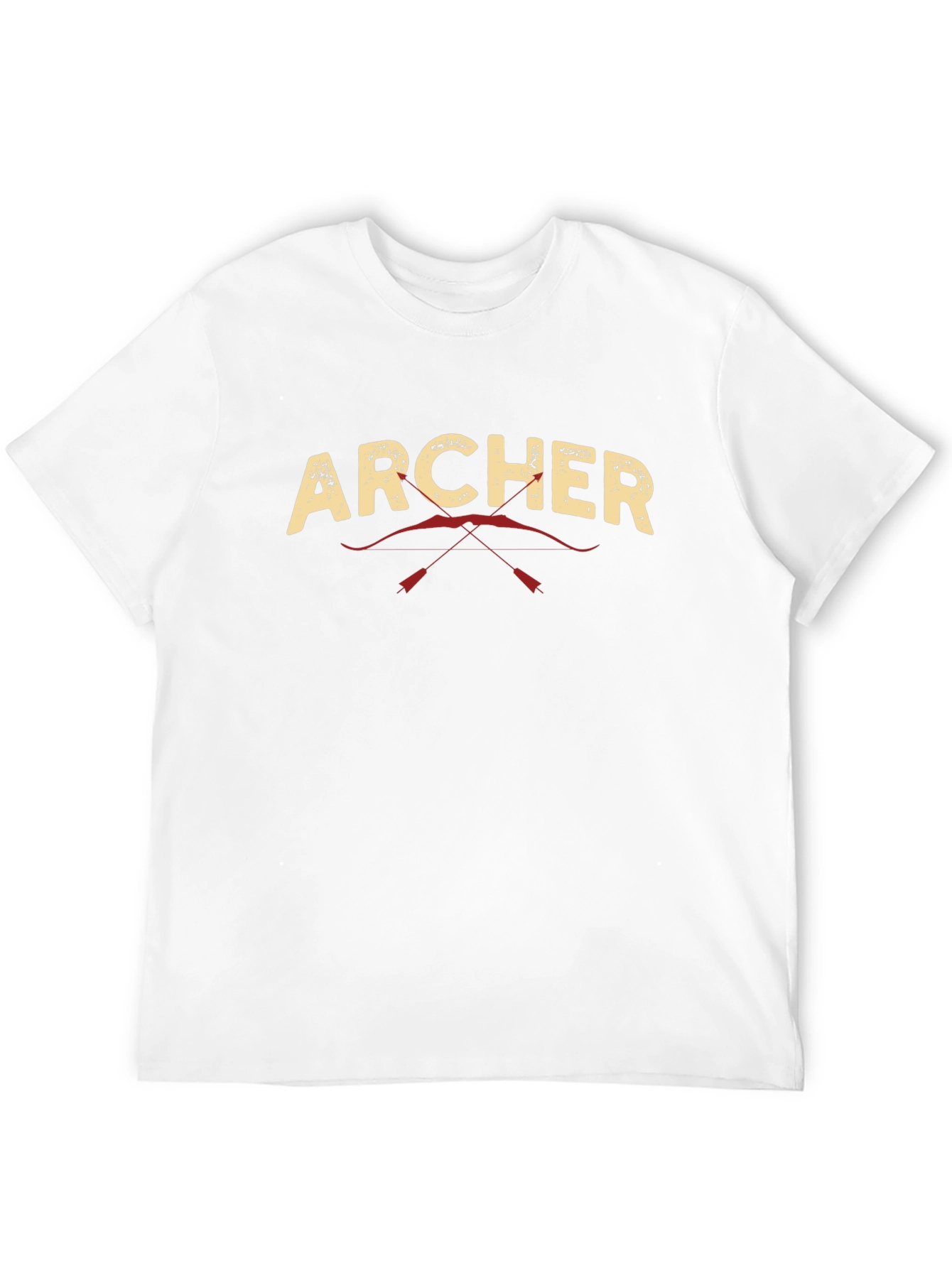 Black Archer Graphic Tee - Black Crew Neck view 12