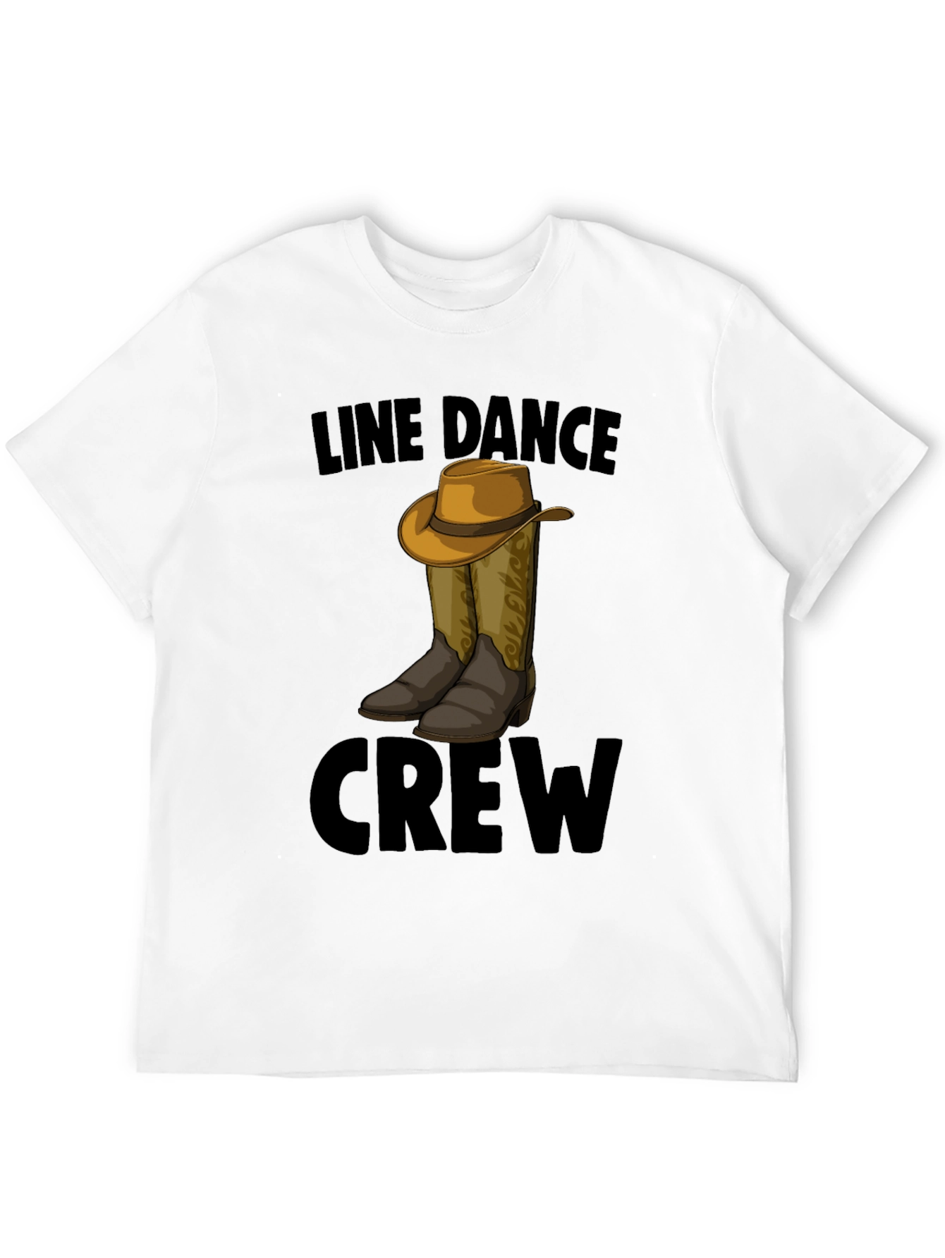 Line Dance Crew T-Shirt - Western Style - 12