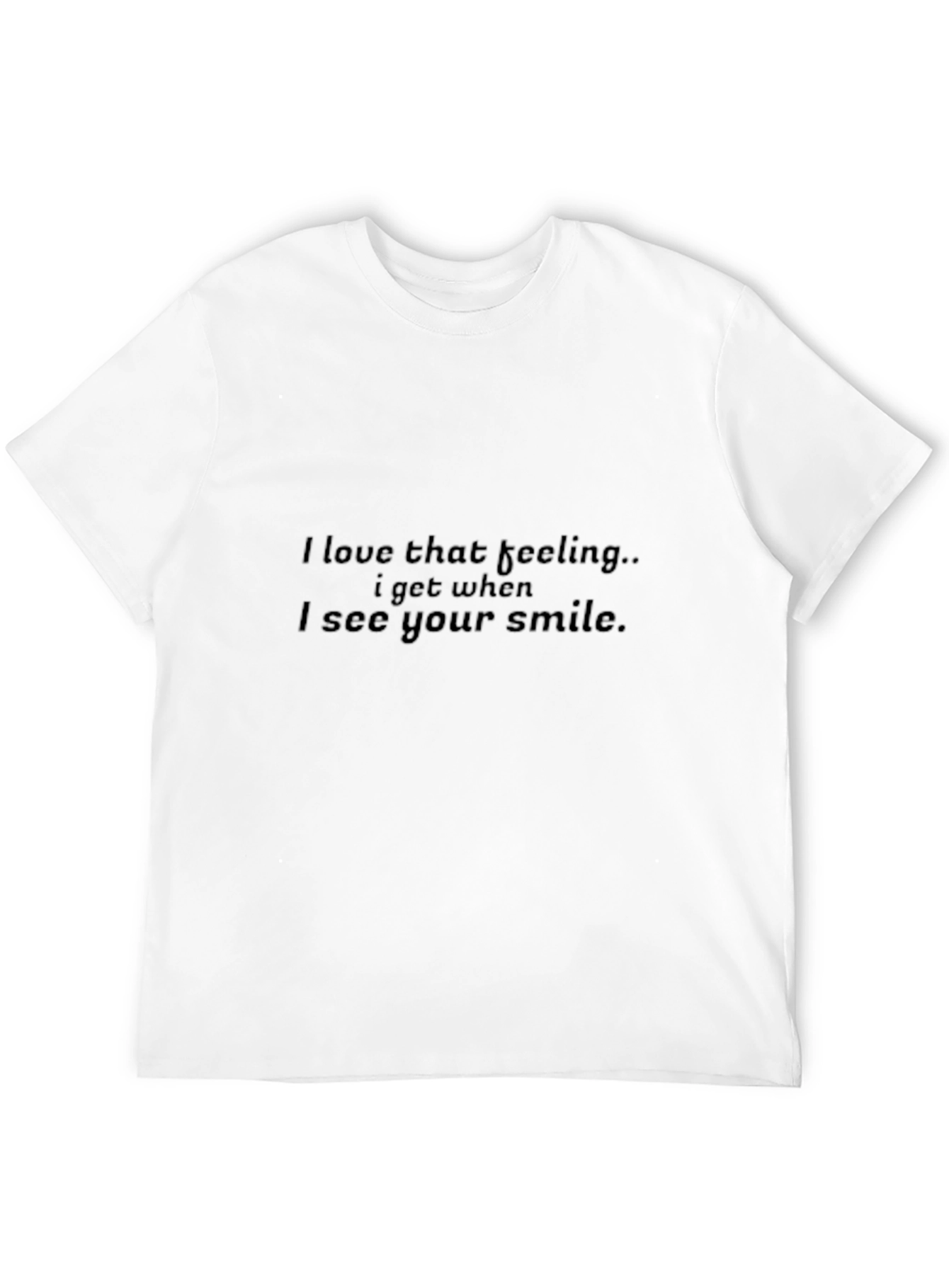 Black Love That Feeling T-Shirt - Express Your Emotions! view 12