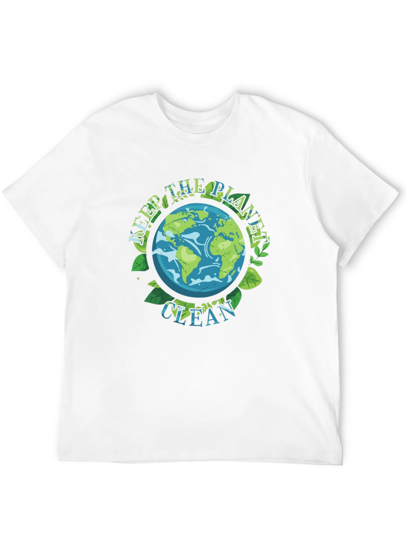 Black Keep The Planet Clean T-Shirt - Earth Day view 12