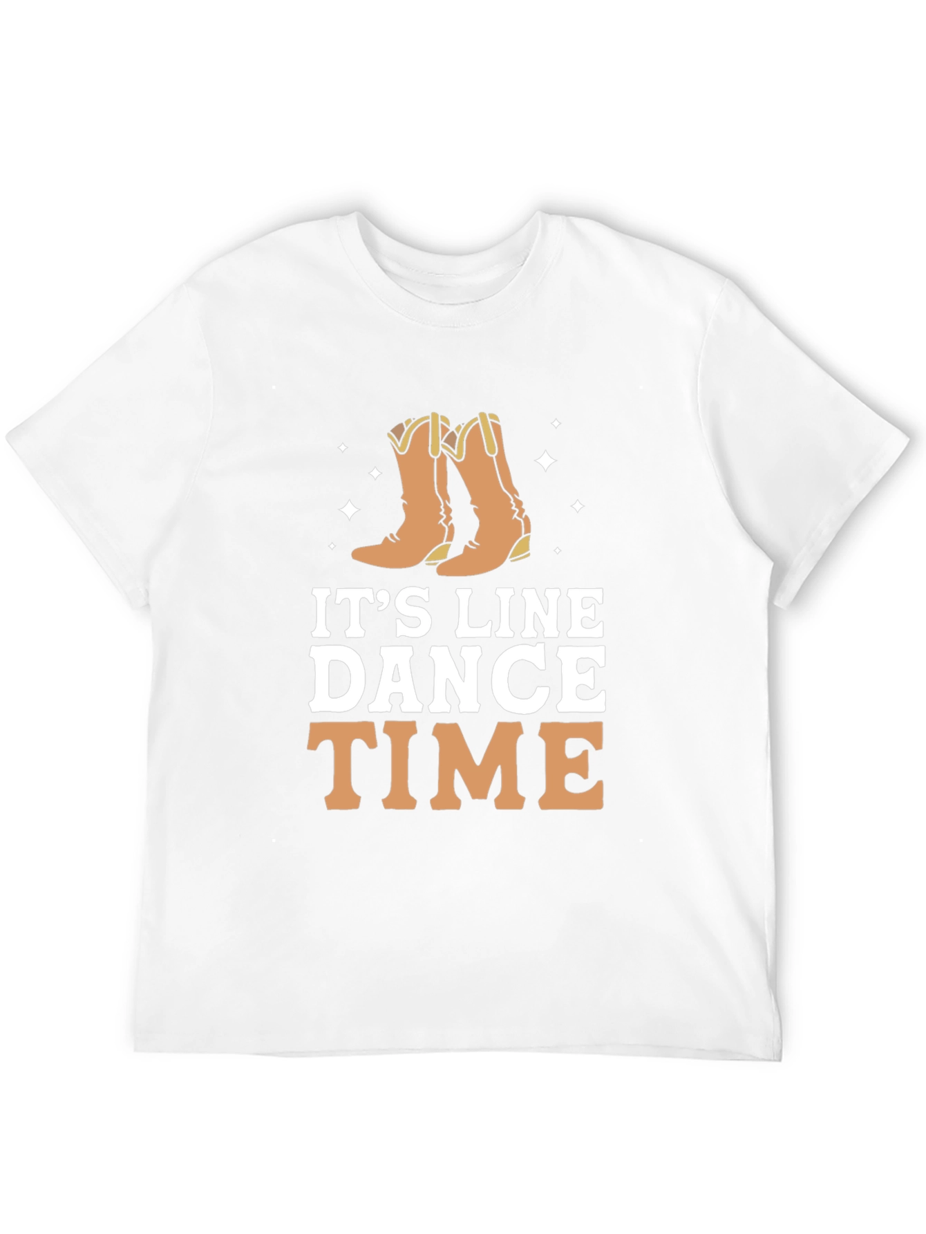 Black It's Line Dance Time Black T-Shirt view 12