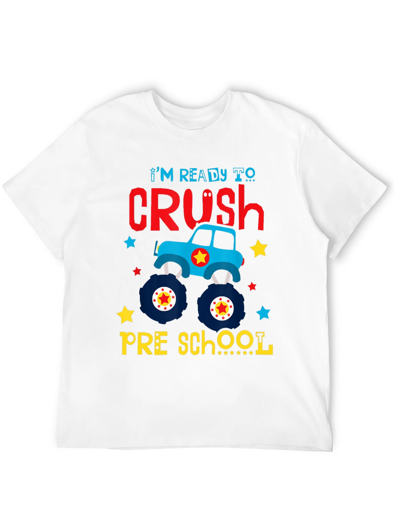Crush Preschool Monster Truck T-Shirt - 12