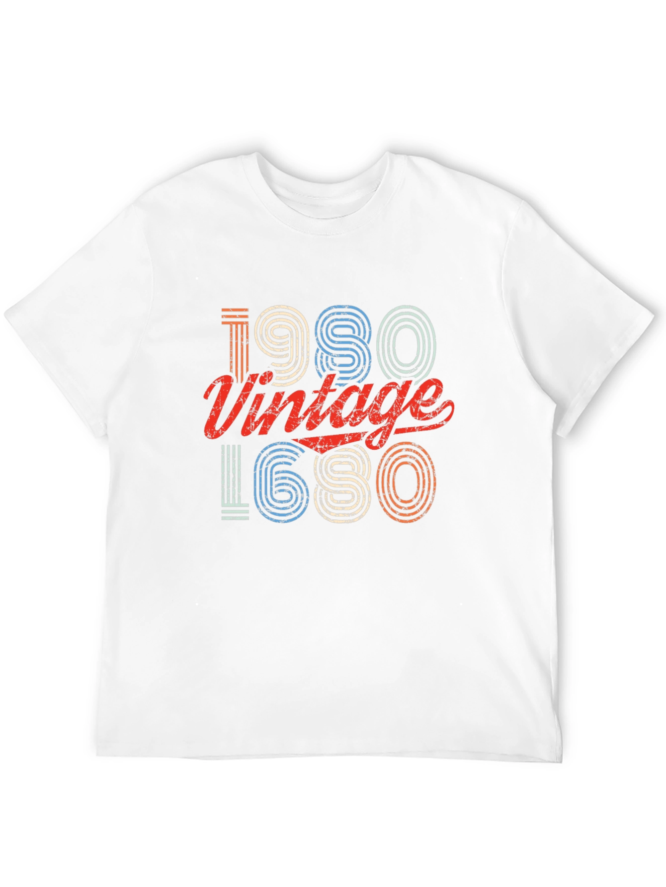 Black Vintage 1980 Graphic T-Shirt Retro Style view 12