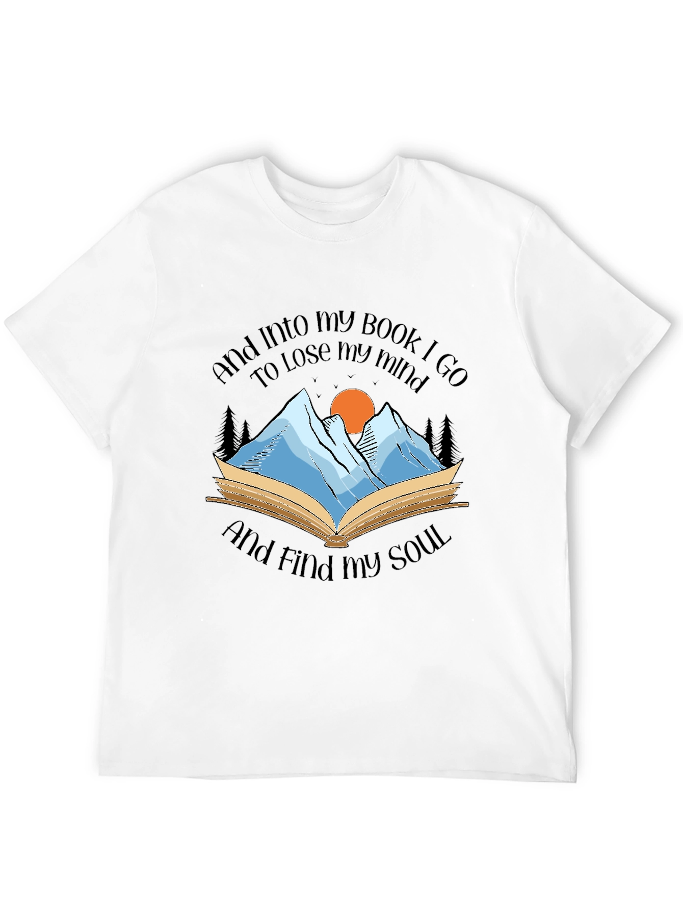 Black Book Lover Tee: Lose Your Mind, Find Your Soul view 12