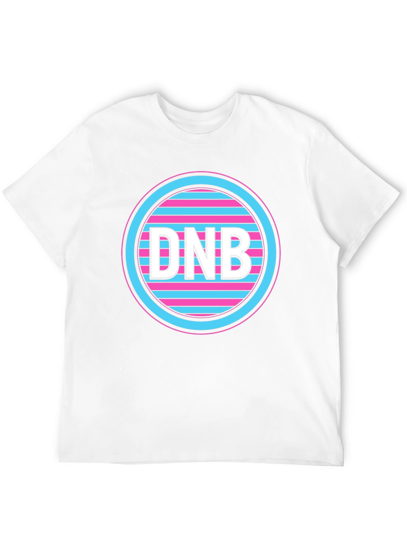 Black DNB Circle Graphic Tee - Black view 12