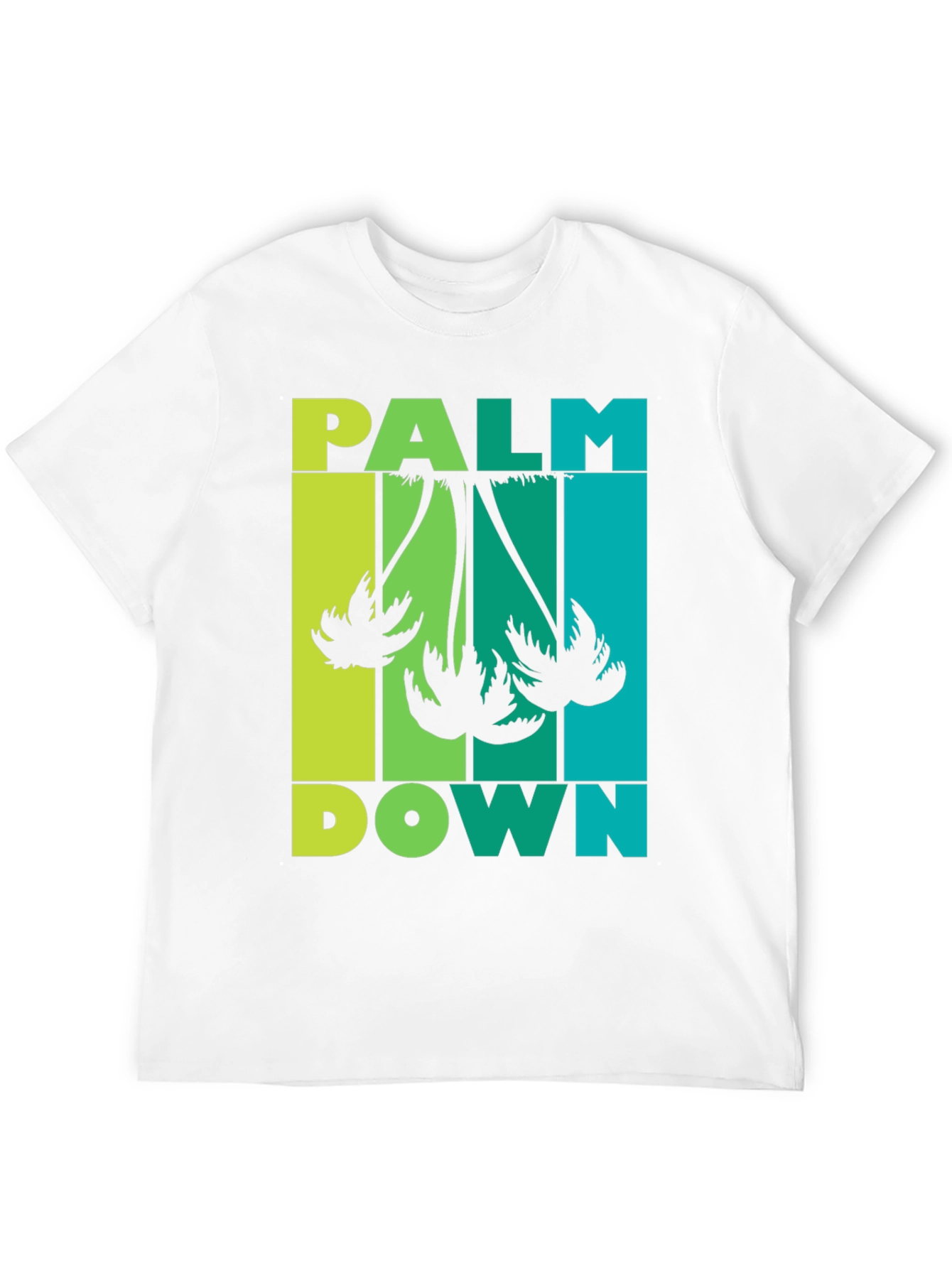 Black Palm Down Graphic Tee - Tropical Vibes view 12