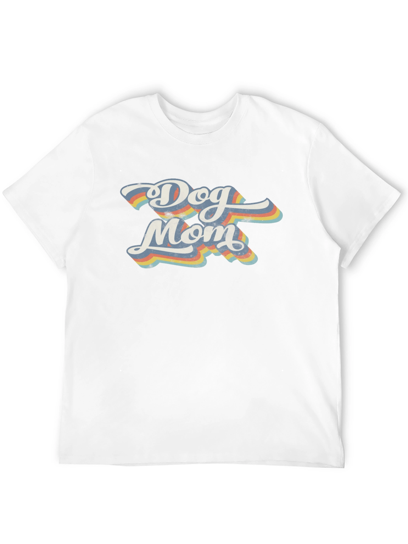 Dog Mom Retro T-Shirt - Classic Fit - 12