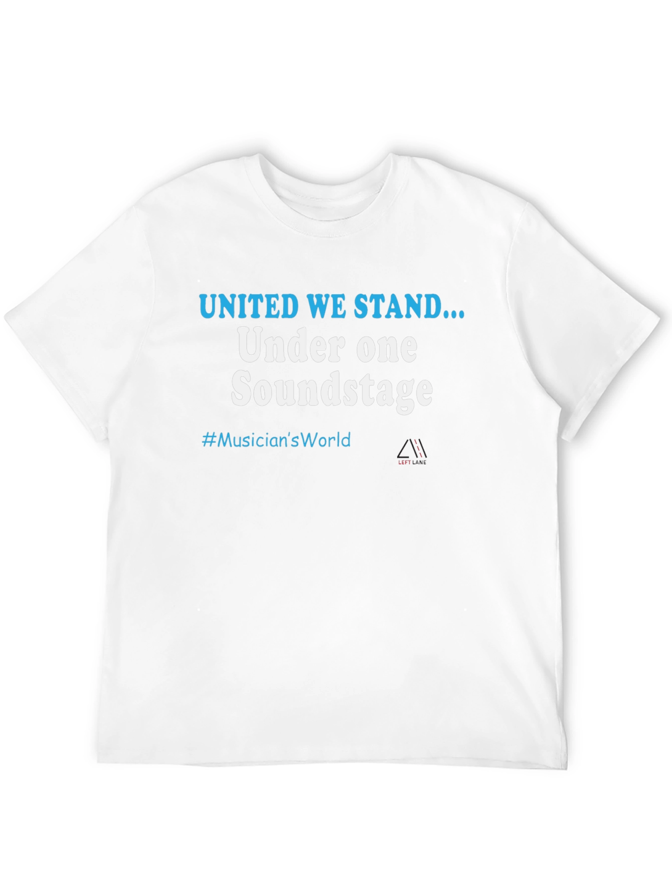 Black Musician's World T-Shirt - United We Stand view 12
