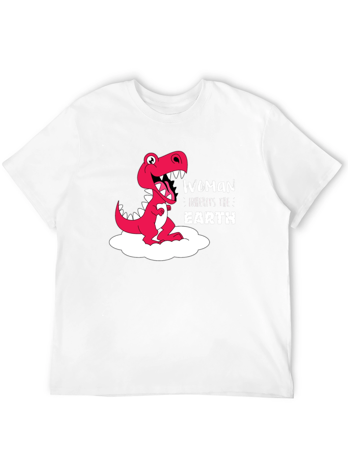 Black Woman Inherits the Earth Dinosaur Graphic Tee view 12