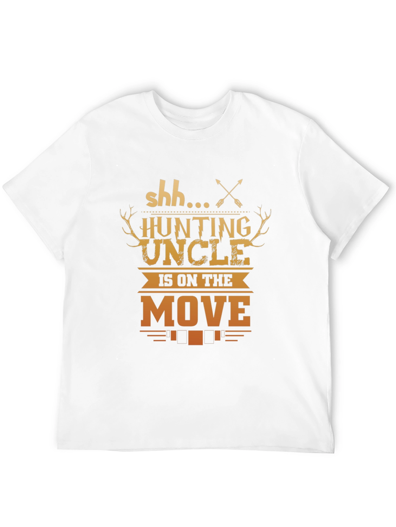 Black Hunting Uncle T-Shirt - On The Move Graphic Tee view 12