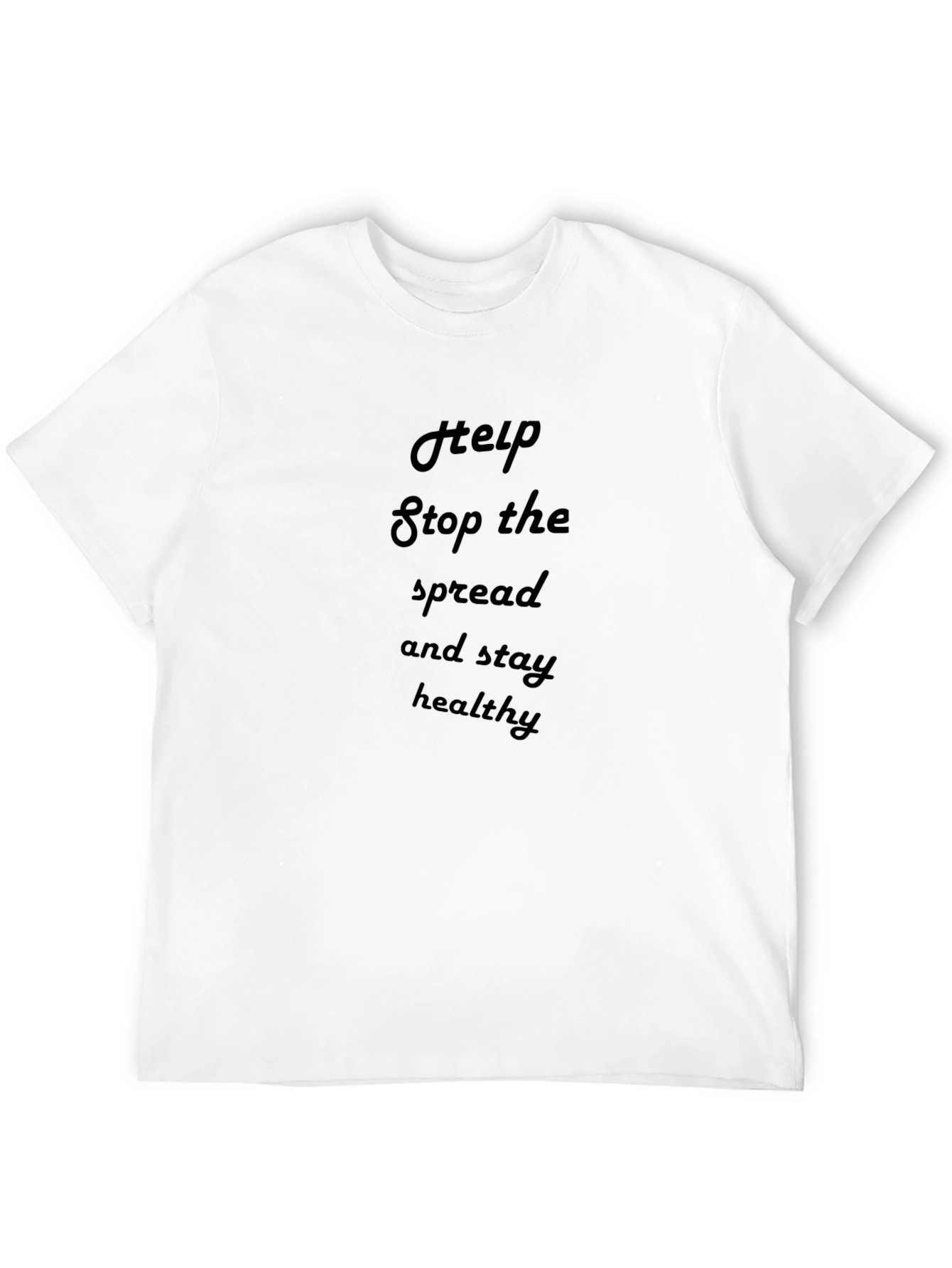 Black Help Stop the Spread Black Graphic Tee view 12