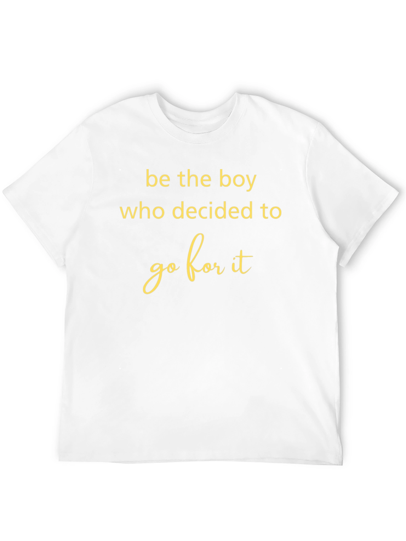 Black Be The Boy T-Shirt - Motivational Quote Tee view 12