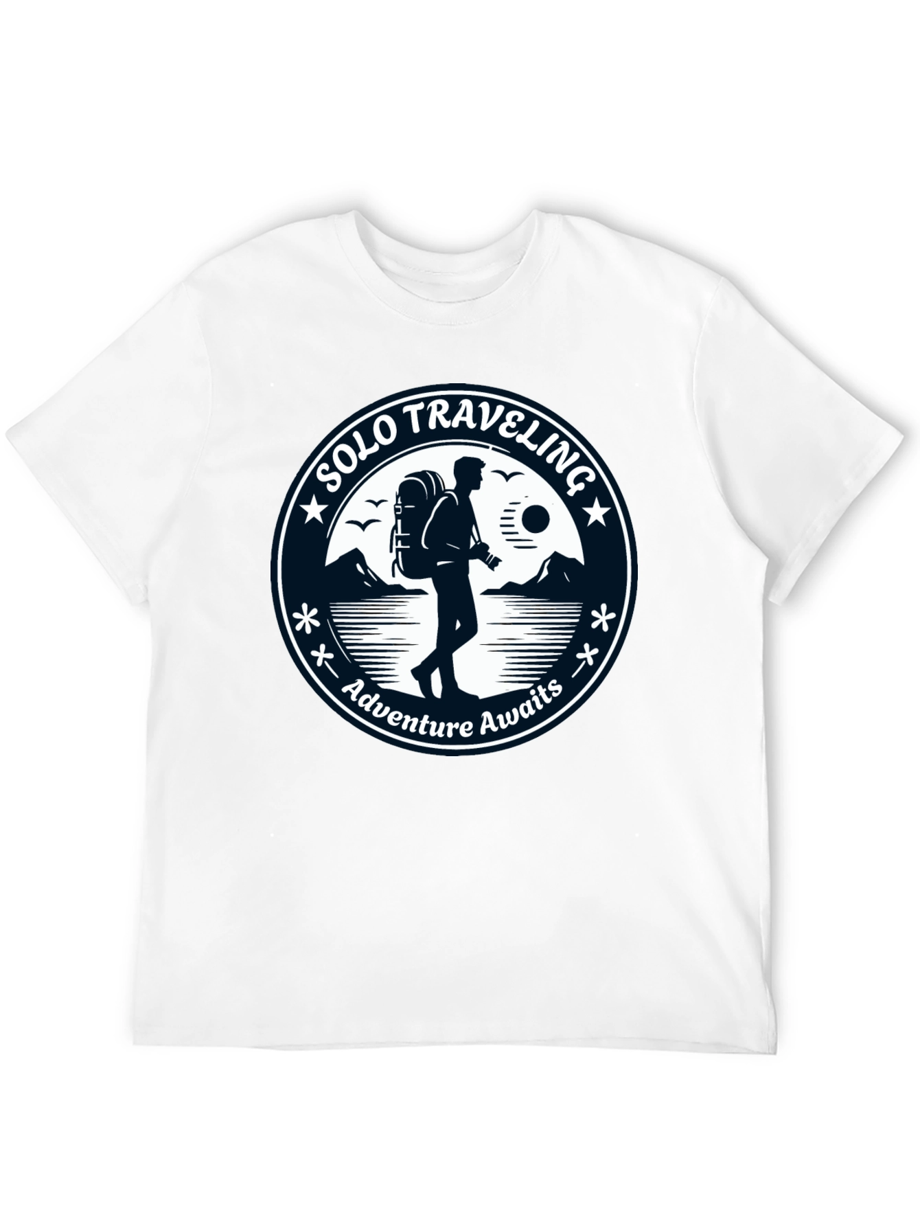 Solo Traveling Adventure Awaits T-Shirt - 12