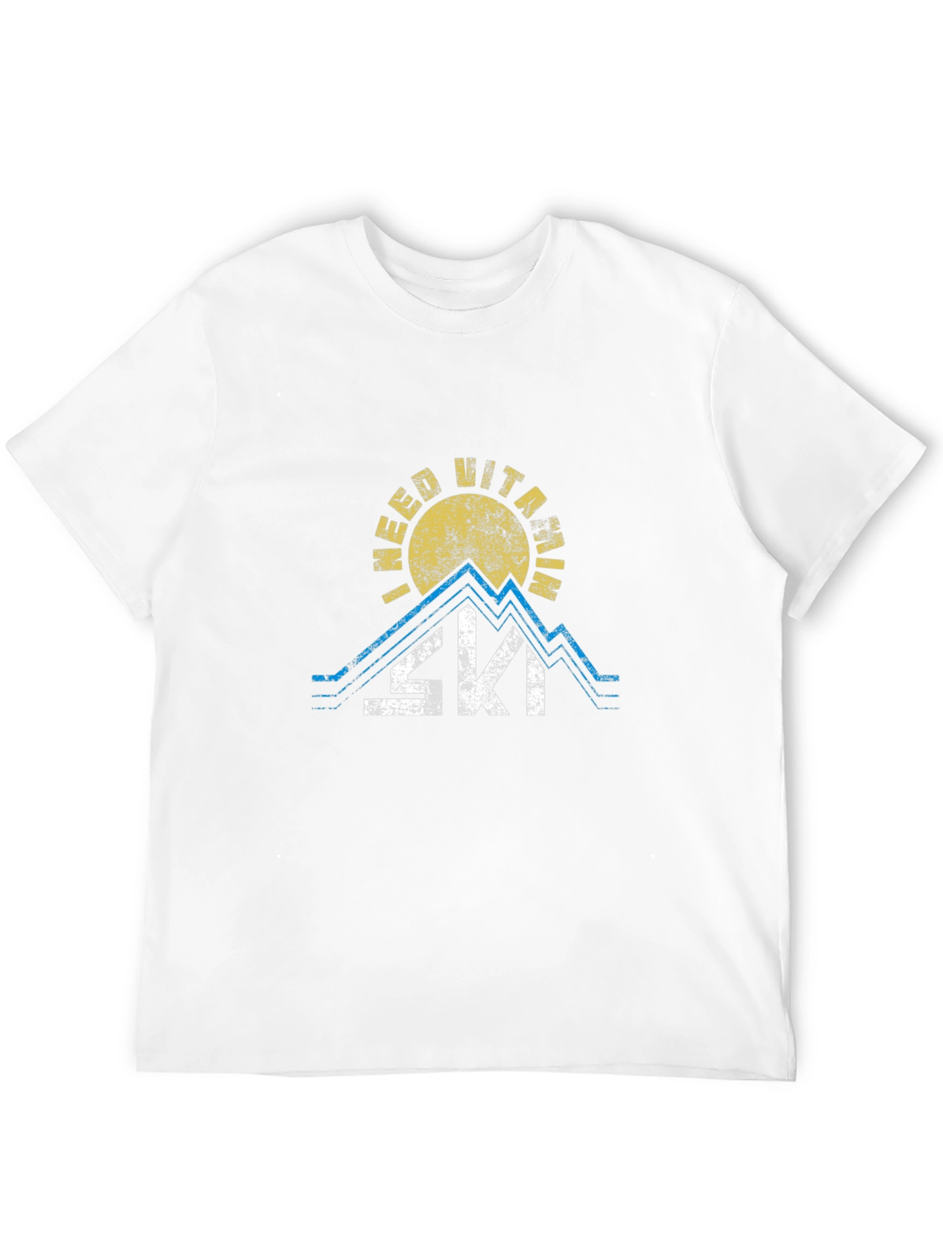 Black Vitamin Ski T-Shirt - Skiing Apparel view 12