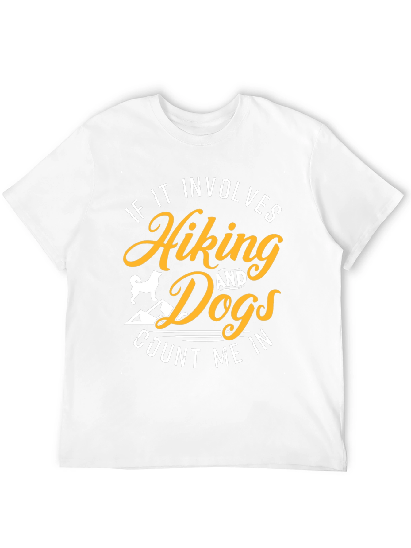 Black Hiking & Dogs T-Shirt - Count Me In view 12