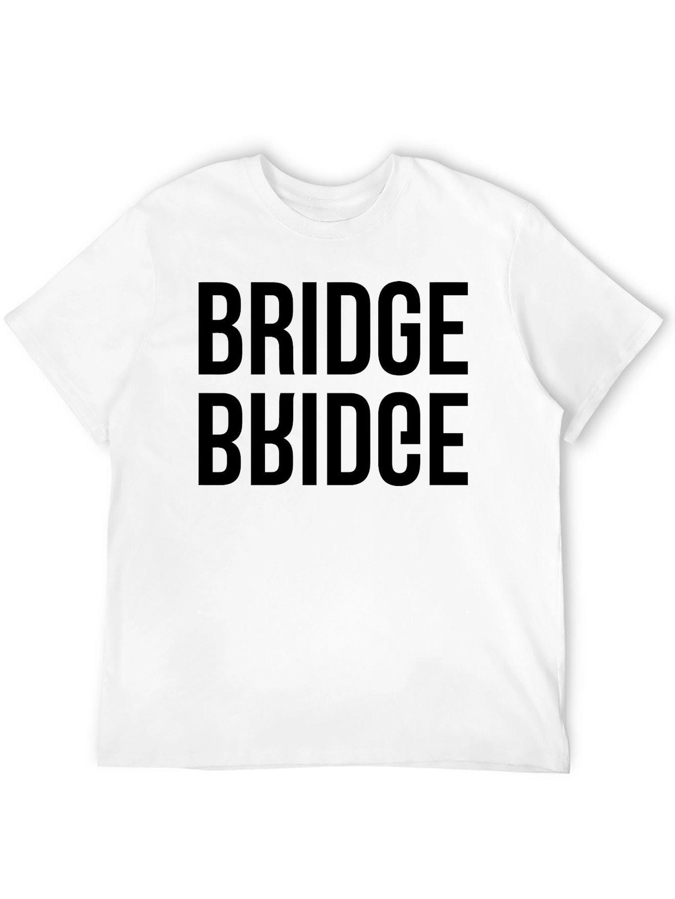 Black Bridge Bbidce Graphic Tee - Funny Men's T-Shirt view 12