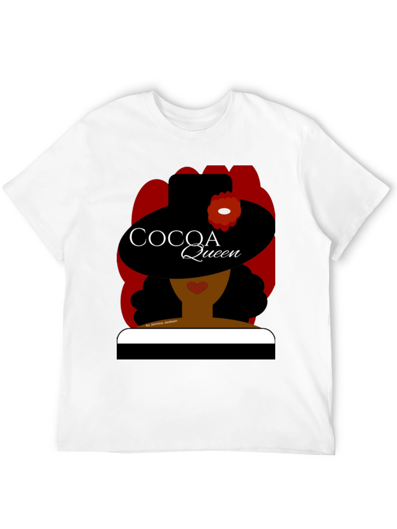 Black Cocoa Queen Graphic Tee - Stylish Statement Shirt view 12