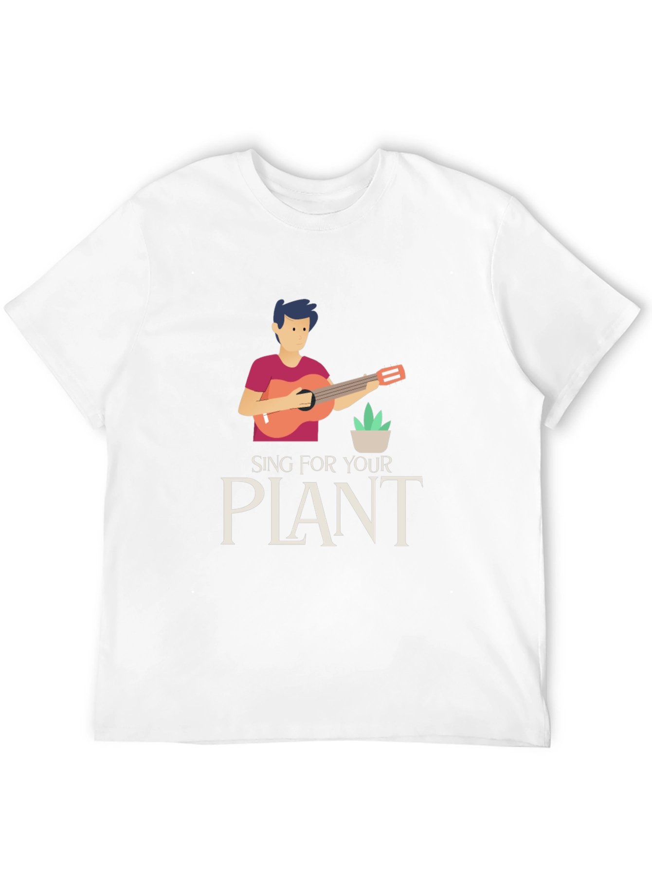 Sing For Your Plant Graphic T-Shirt - 12