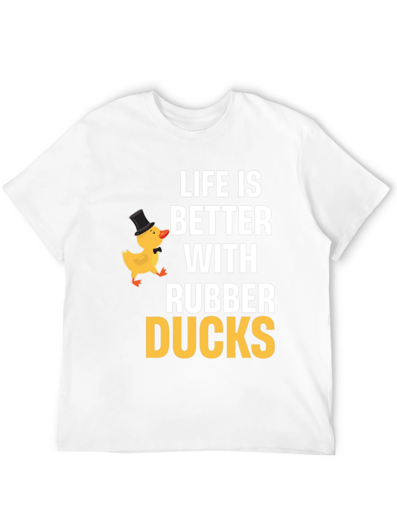 Black Life is Better With Rubber Ducks - Graphic T-Shirt view 12