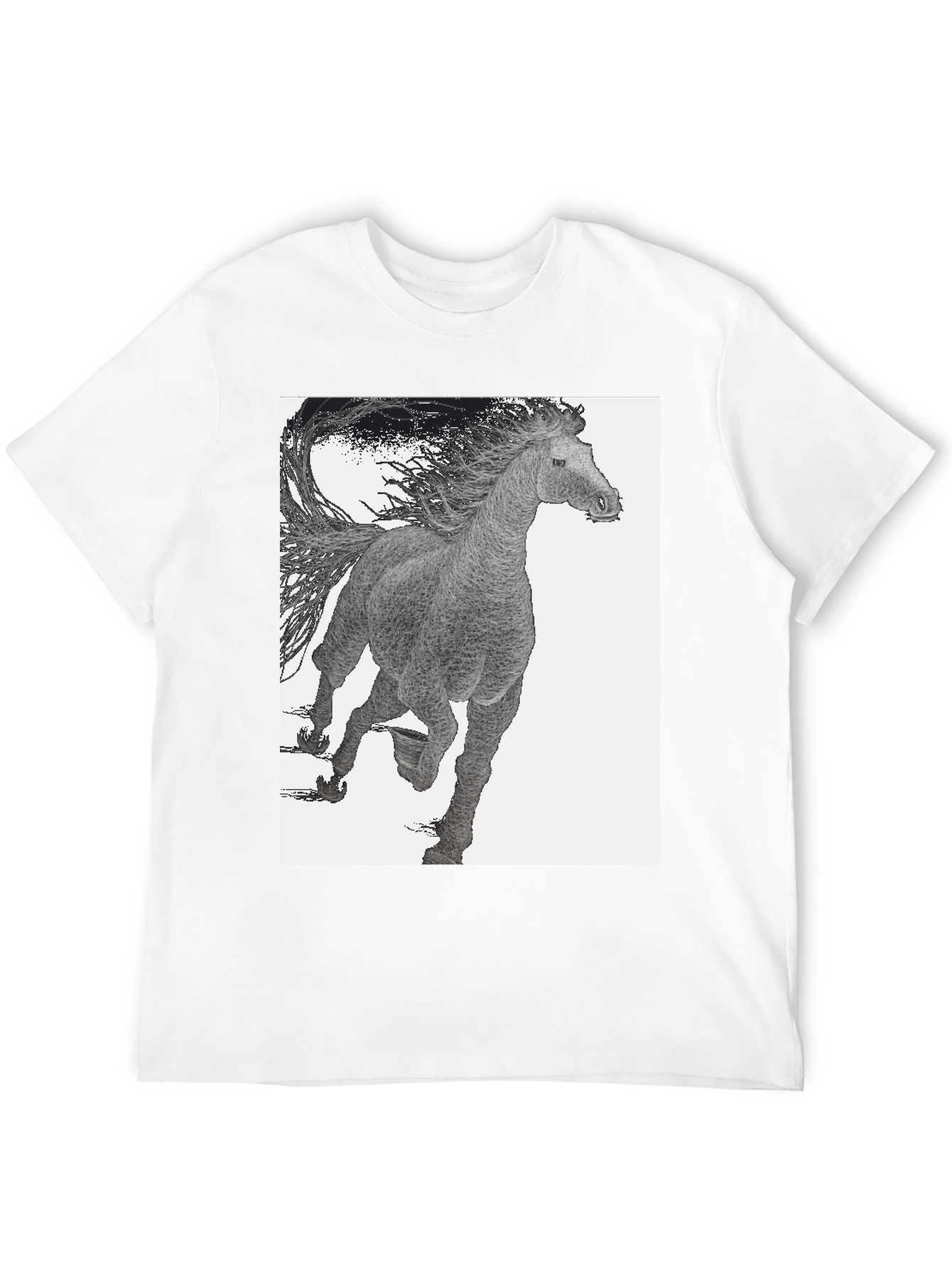 Black Black Horse Graphic Tee view 12
