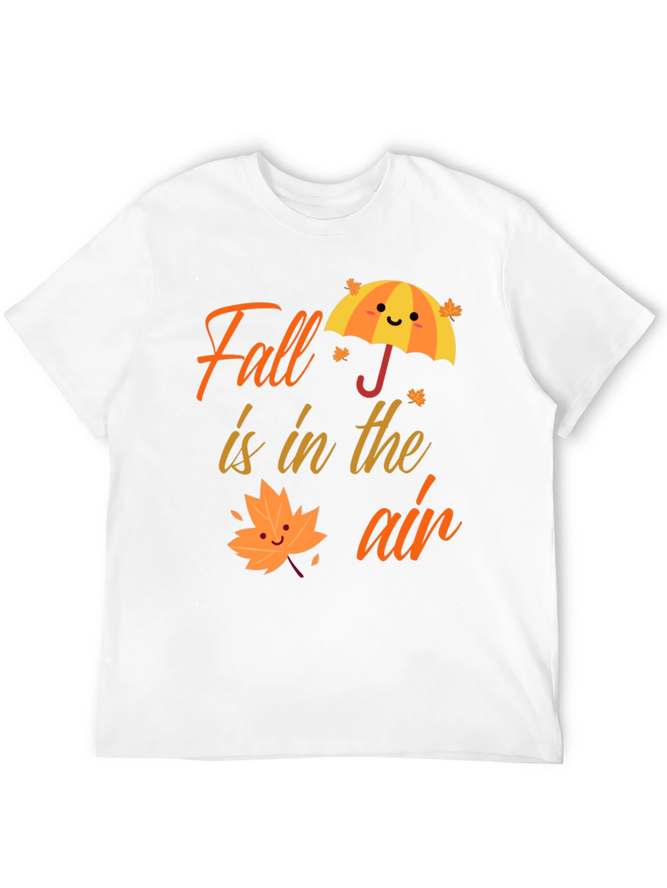 Black Fall is in the Air Graphic T-Shirt view 12