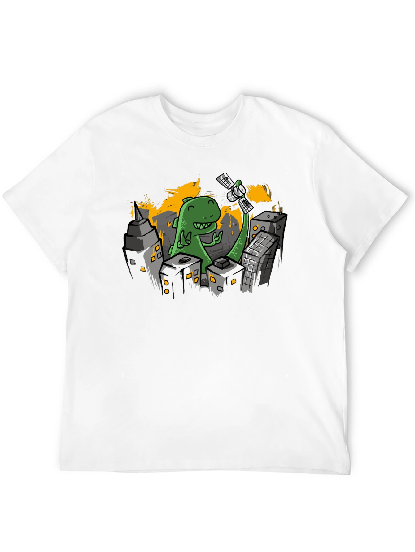 Black Godzilla T-Shirt view 12