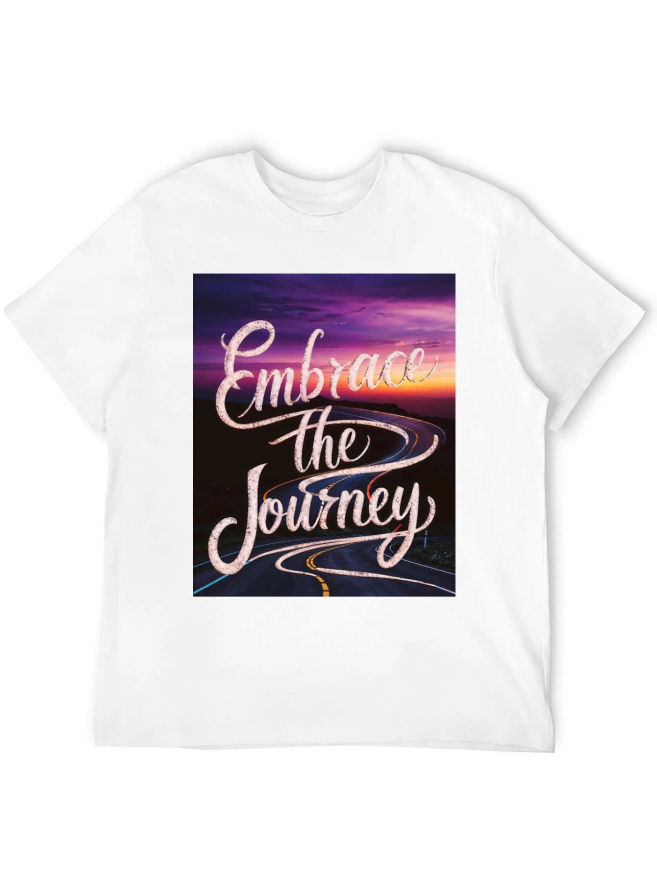 Black Embrace the Journey Graphic Tee view 12