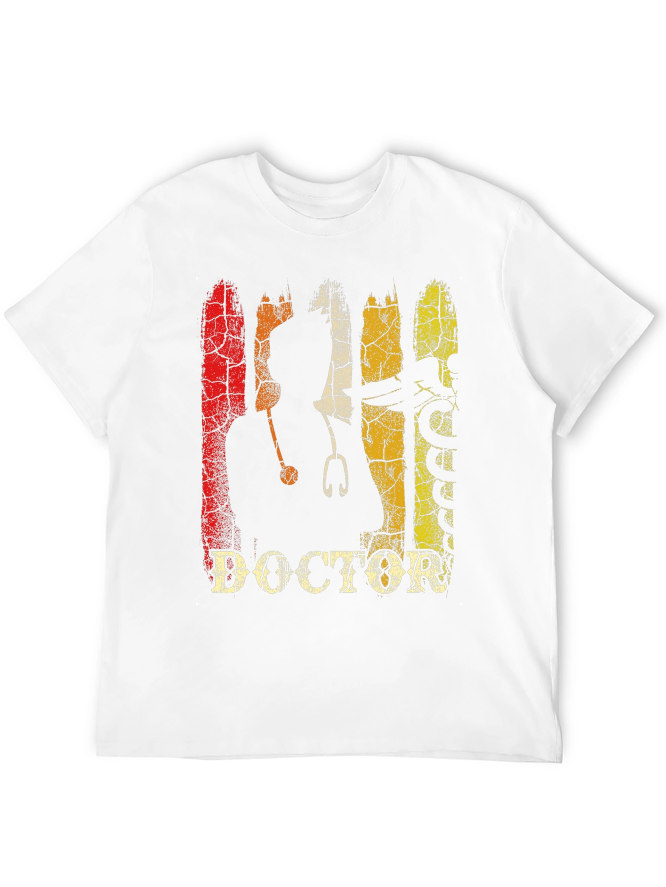 Black Vintage Doctor Graphic T-Shirt - Medical Professional Apparel view 12