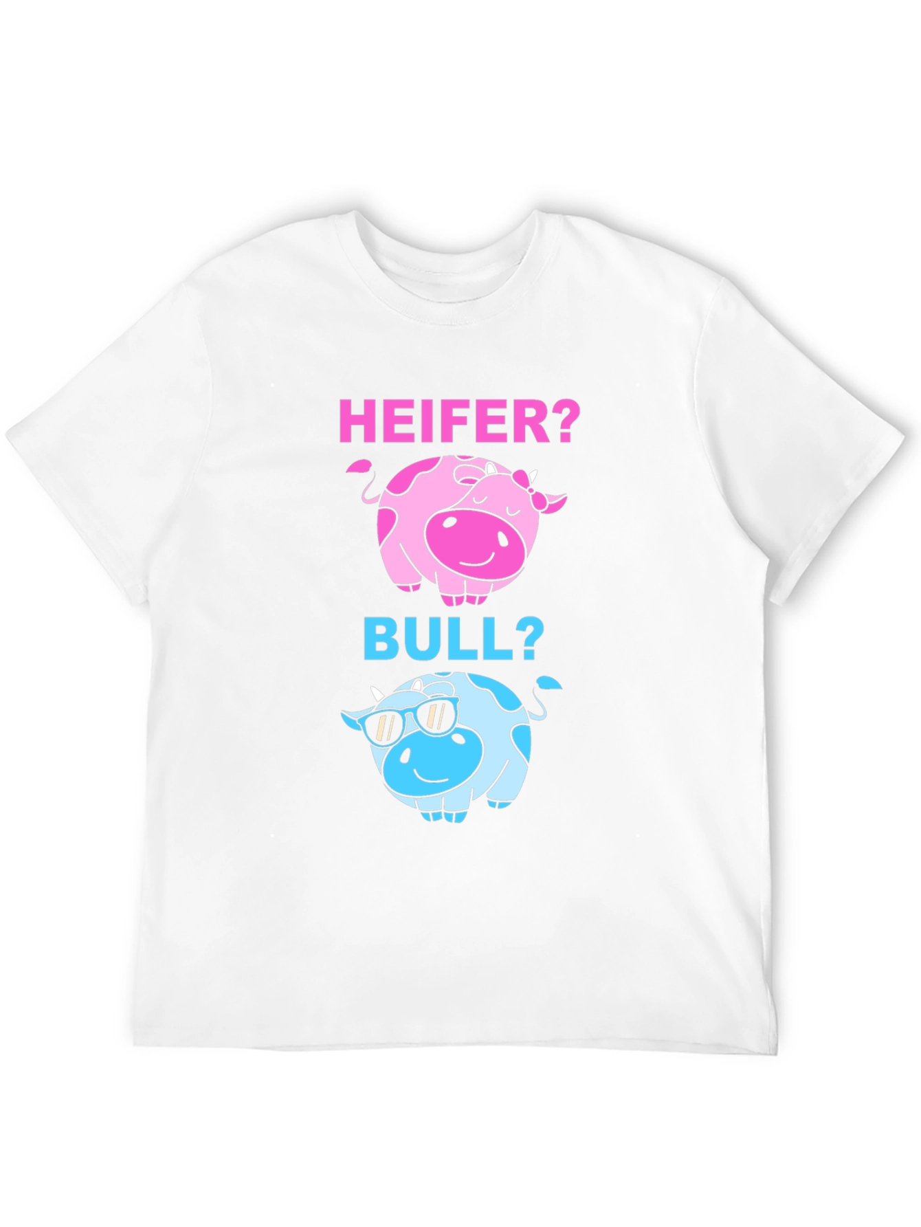 Black Heifer or Bull? Graphic T-Shirt view 12