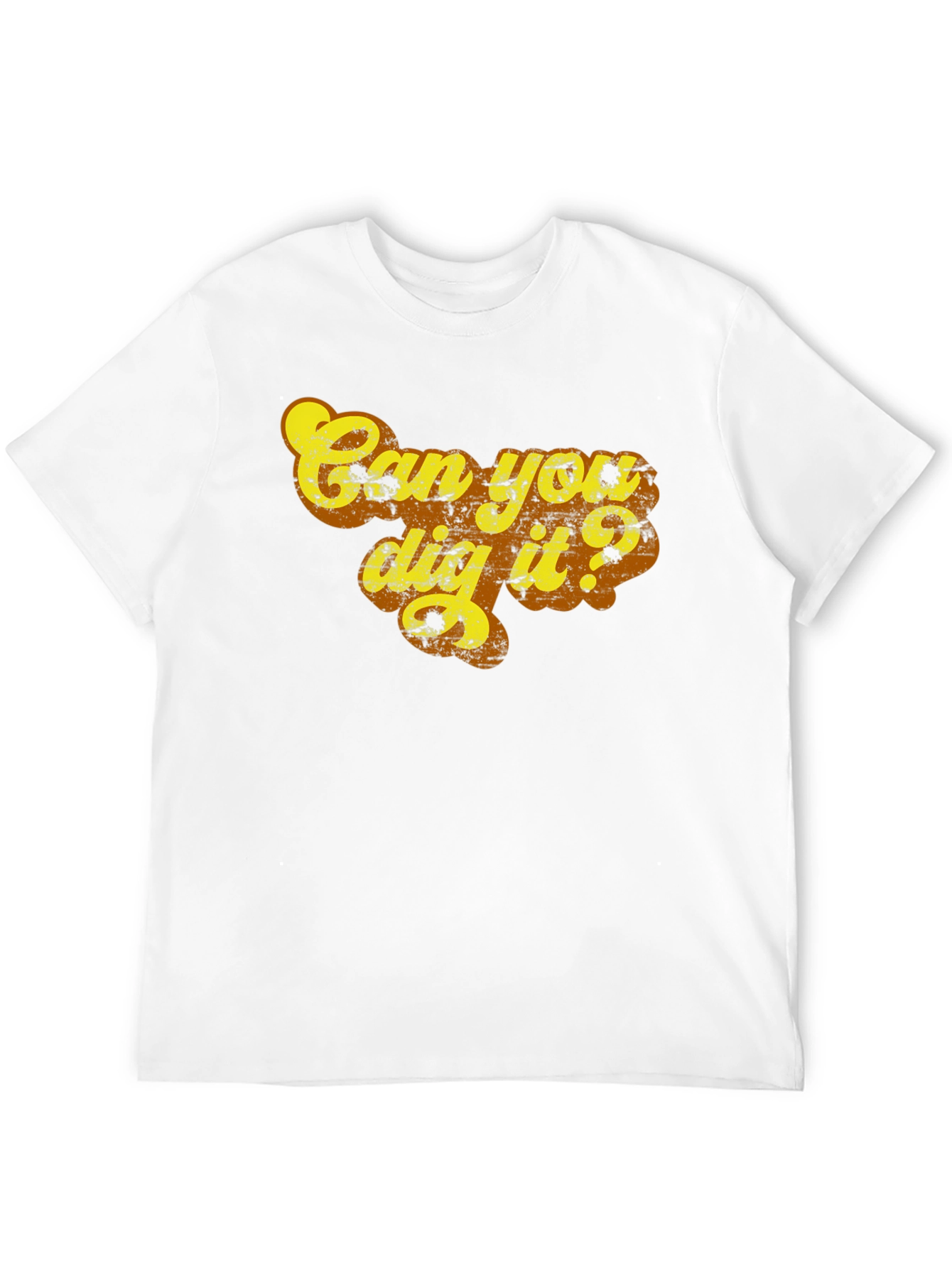 Black Can You Dig It? Graphic Tee view 12