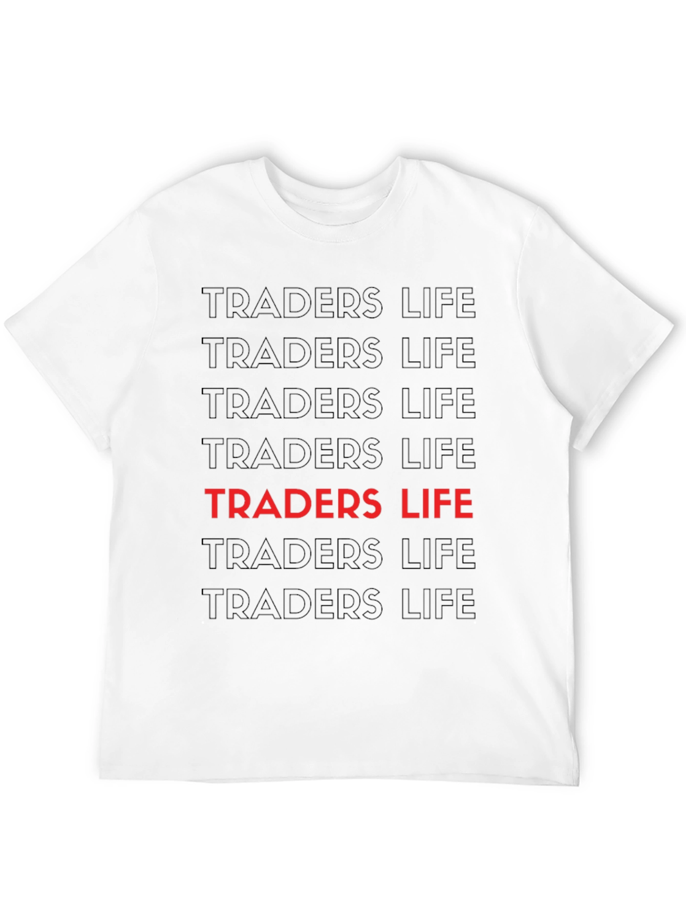 Black Traders Life Graphic Tee - Black Crew Neck view 12