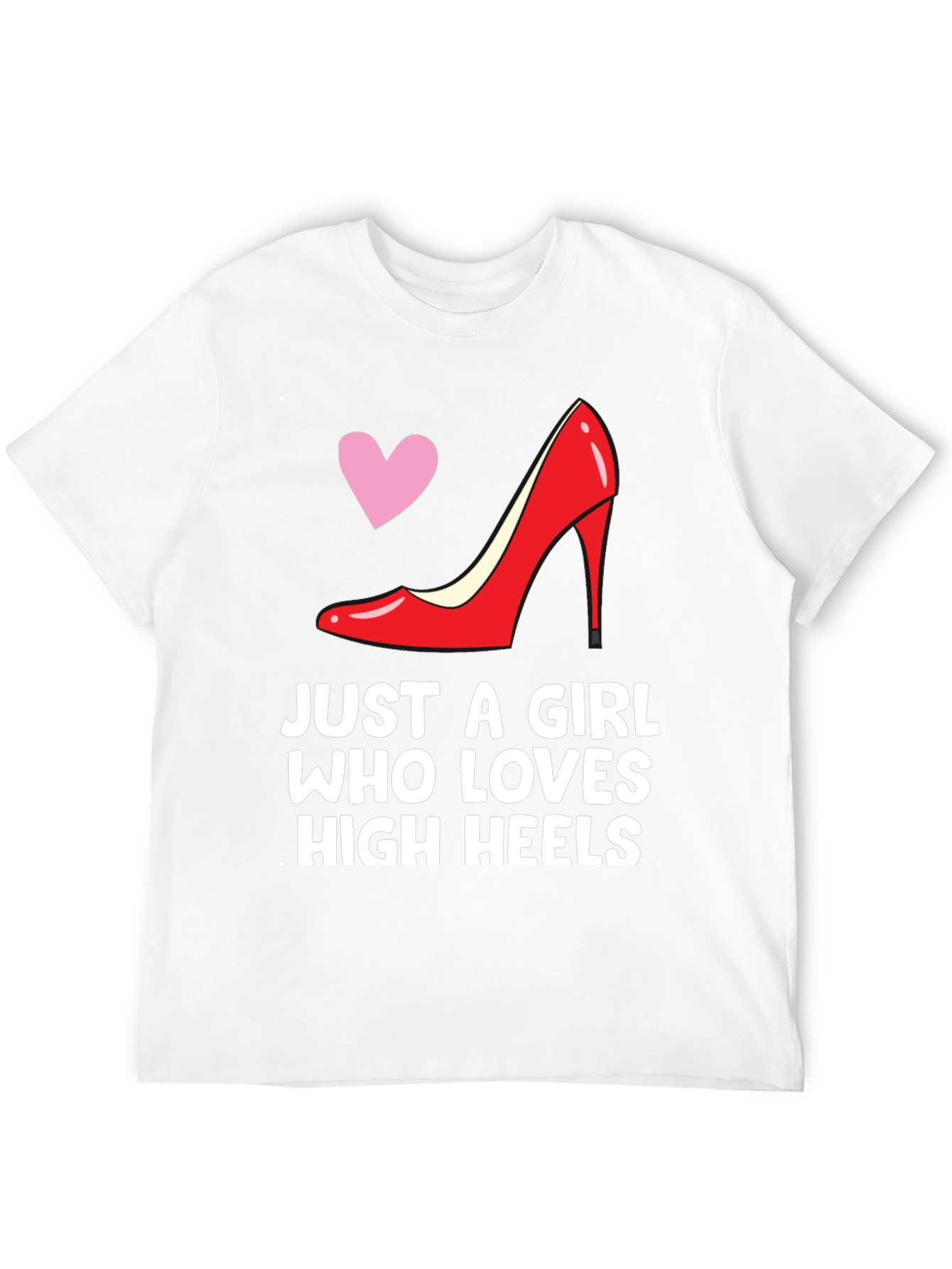 Black High Heels Lover T-Shirt - Stylish Design view 12
