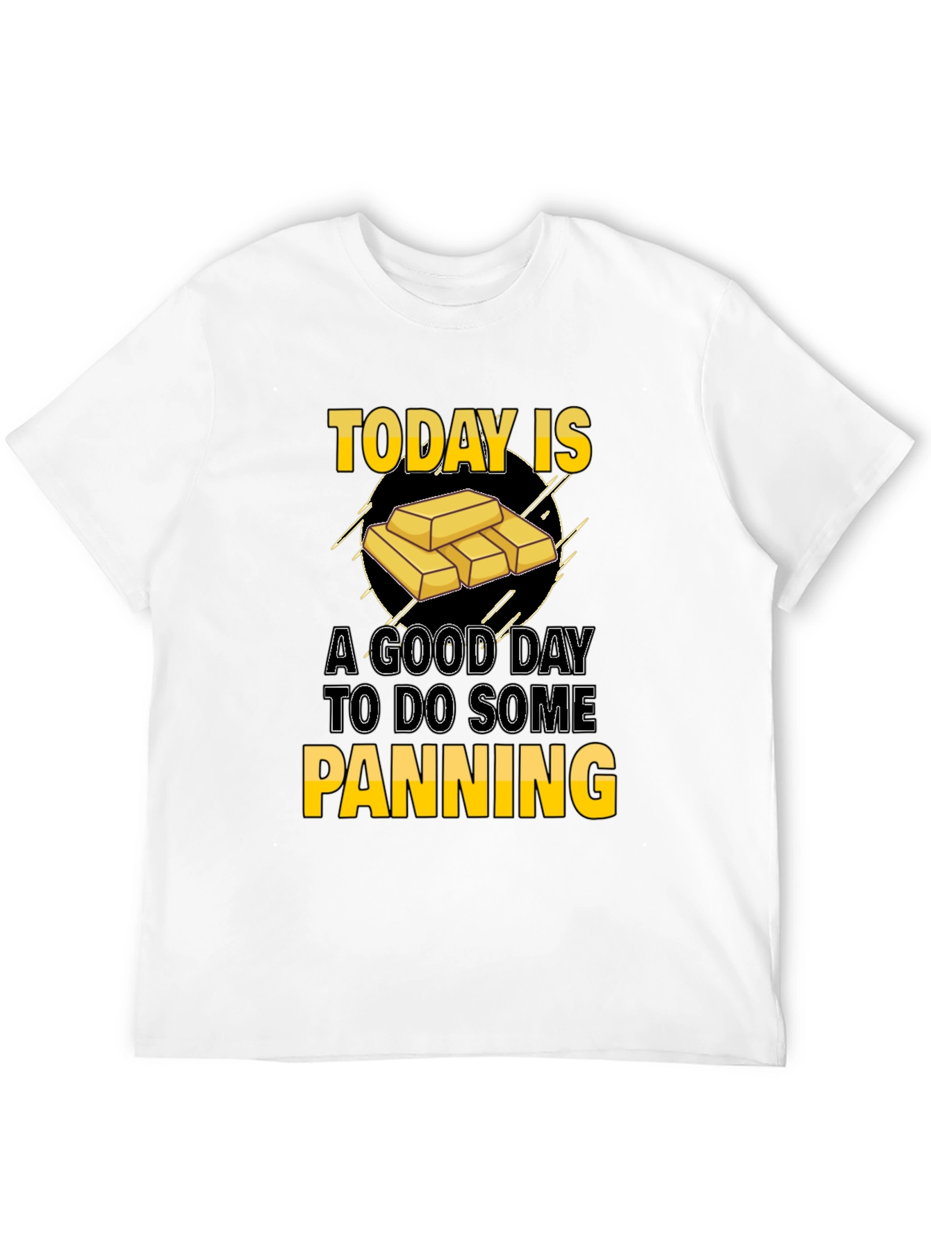 Black Today Is A Good Day To Do Some Panning T-Shirt view 12