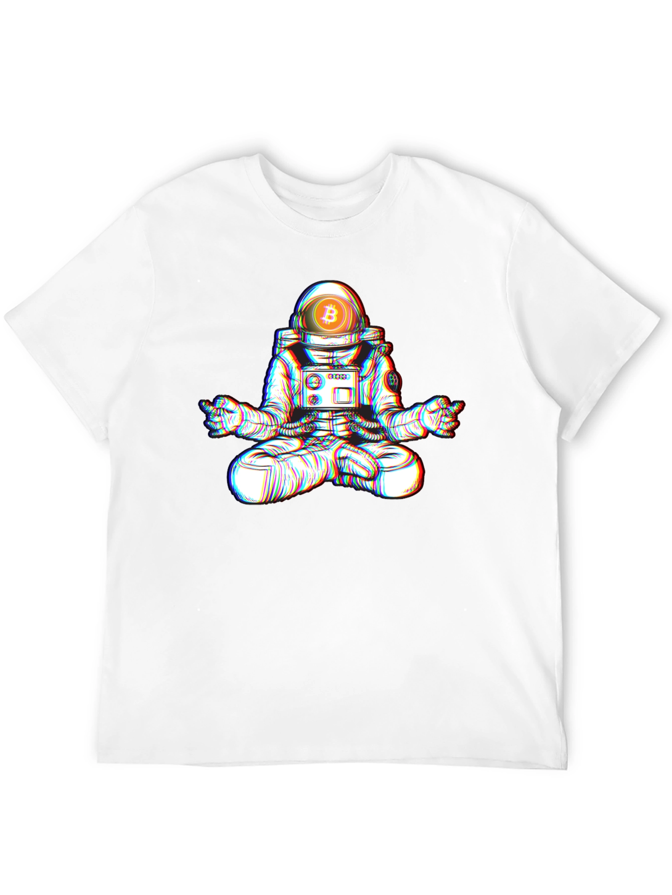 Bitcoin Astronaut Meditation T-Shirt - 12