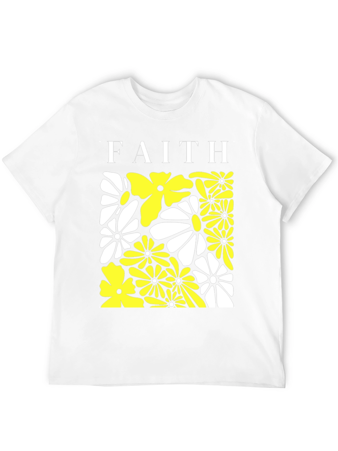 Black Faith Floral Graphic Tee view 12